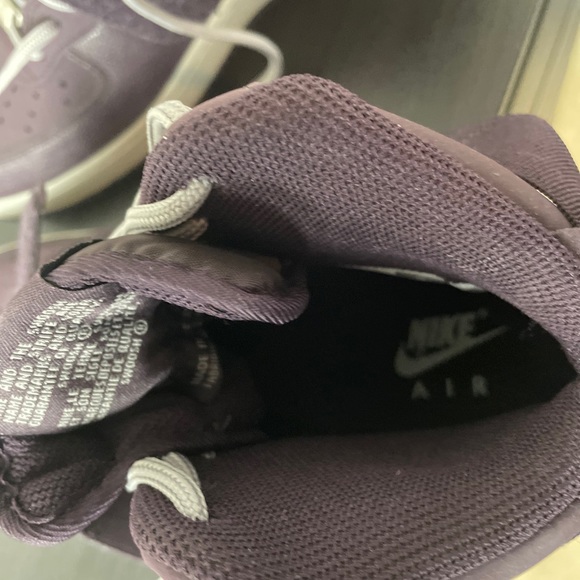 Nike Men’s Air Force 1 High 07 Port Wine Size 9 - Picture 9 of 11